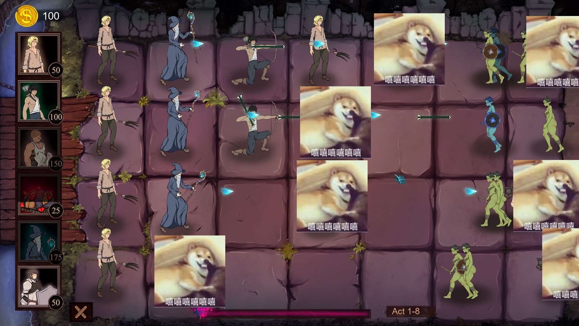 Monster Girl Assault! v0.2.7 安卓+PC 最新测试版【新作/780M】【欧美PVZ/动态】