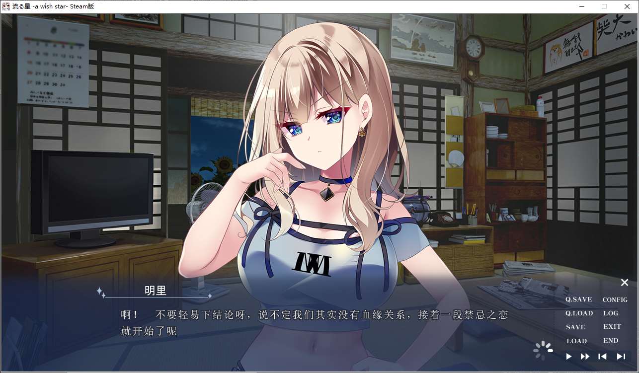 流星 a wish star steam官中版【新作/2.1G】【日式ADV/中文/动态】